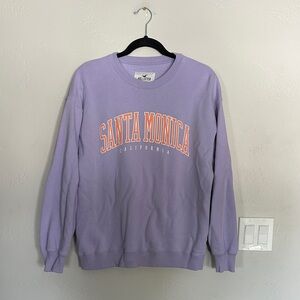 Hollister Lavender Santa Monica Sweatshirt